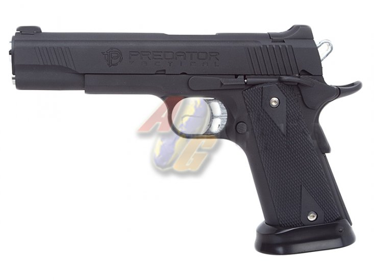 --Out of Stock--King Arms Predator Tactical Iron Strke GBB ( Black ) - Click Image to Close