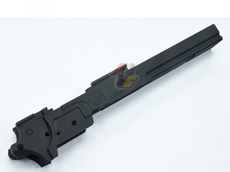 Guarder Aluminum Frame For Tokyo Marui Hi-Capa 4.3 GBB ( 4.3 Type/ SV/ Black ) - Click Image to Close