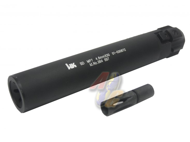 5KU MP7A1 Silencer For Umarex/ KWA/ KSC MP7 Series GBB - Click Image to Close
