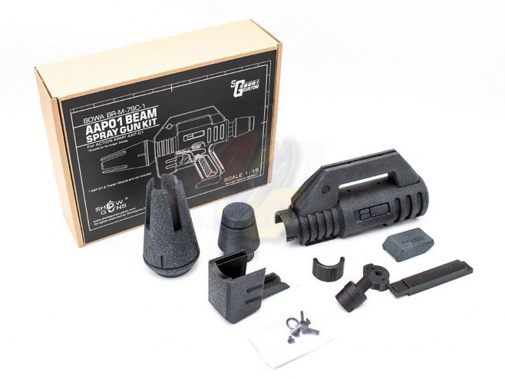 ShowGuns RGM-79 Style Beam Spray Gun Kit For Action Army AAP-01 GBB - Click Image to Close