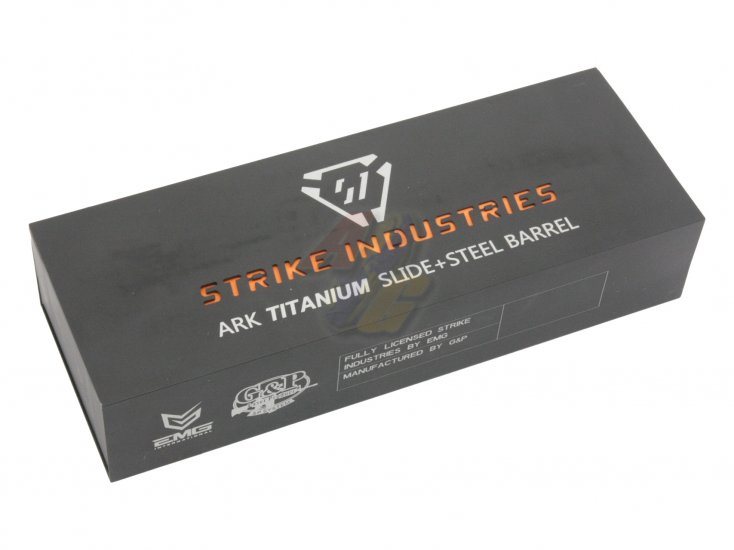 --Out of Stock--EMG Strike Industries ARK 17 Titanium Slide and Steel Barrel For Tokyo Marui G17 Gen.3 Series GBB - Click Image to Close