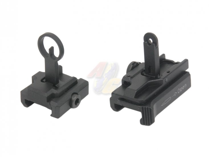 --Out of Stock--Angry Gun HK Style Front and Rear Sight Set ( Umarex 416 Series ) - Click Image to Close