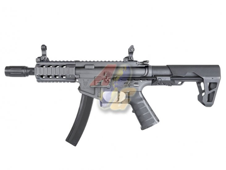 --Out of Stock--KING ARMS PDW 9mm SBR Shorty AEG ( Grey ) - Click Image to Close