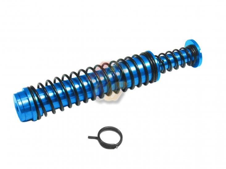 --Out of Stock--MITA Recoil Spring Guide with 120% Hammer Spring For Umarex/ VFC Glock 17 Gen.4 GBB ( Blue ) - Click Image to Close