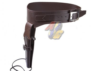 --Out of Stock--GUN HEAVEN PU Cowboy Leather Holster ( Brown )