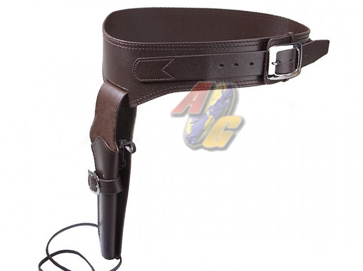--Out of Stock--GUN HEAVEN PU Cowboy Leather Holster ( Brown ) - Click Image to Close