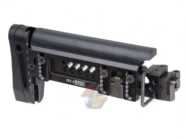 --Out of Stock--TWI CNC Zenitco Type PT-1 Stock For GHK/ LCT AK Series Airsoft Rifle - Click Image to Close
