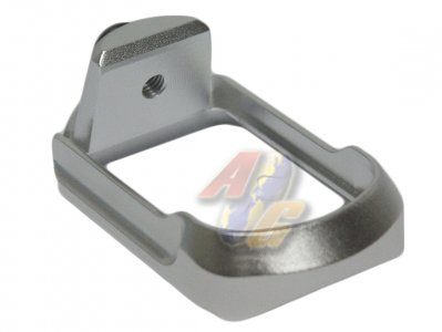 --Out of Stock--5KU Compact Magwell For Stark Arms, Storm Airsoft Arsenal G17/ G18C Series GBB ( Silver )