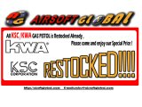 - NOTICE - KSC/KWA Products are Restocked
