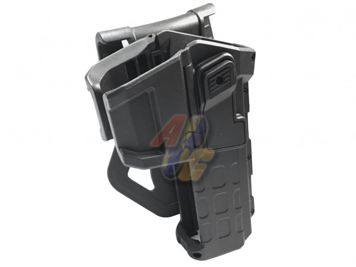 Armyforce Polymer Hard Case Movable Holster For Tokyo Marui, WE, 1911 Series GBB ( BK ) - Click Image to Close