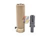 Airsoft Artisan SF Style MP7 Silencer with Flash Hider For Umarex/ KWA/ VFC MP7 Series GBB ( DE/ 11mm+ )