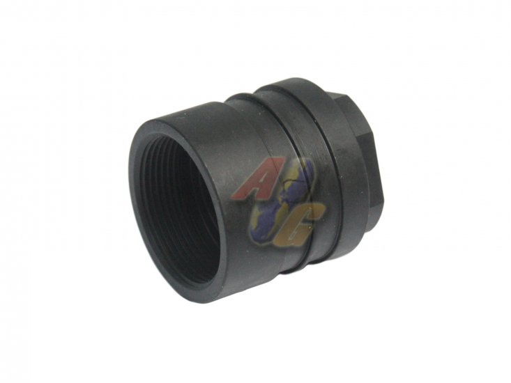 Angry Gun L119A2 Rail System Barrel Nut For WA, WE M4/ M16 Series GBB, PTW Series Airsoft Rilfe - Click Image to Close