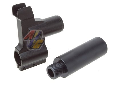 --Out of Stock--Hephaestus Steel Front Sight Block For GHK/ LCT AK Series Airsoft Rifle ( Type A. 14mm- )