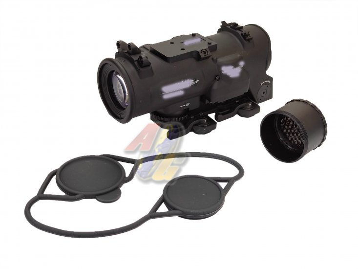 V-Tech G3 Specter 1X/ 4X Magnifier with Red Illuminated Scope - Click Image to Close