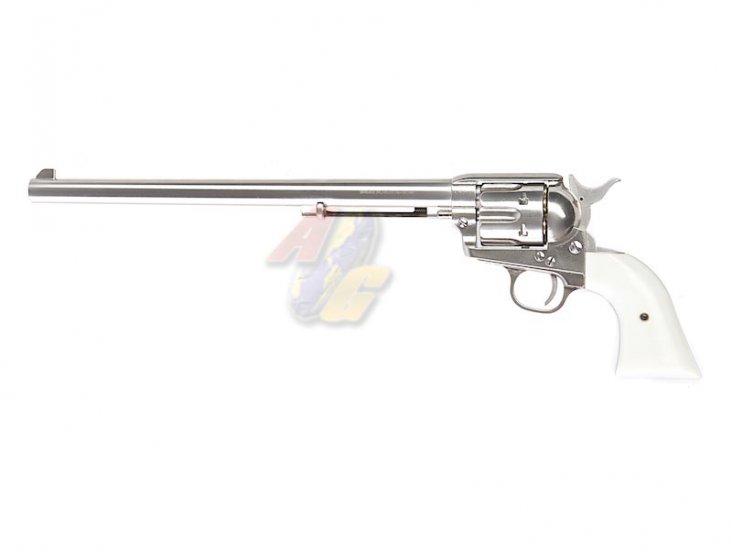 --Out of Stock--King Arms Full Metal SAA .45 Peacemaker Revolver L ( Silver ) - Click Image to Close