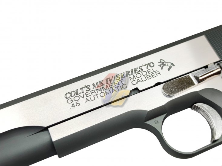 AG Custom Tokyo Marui Series 70 GBB with Bomber Colt S70 CNC Aluminum Conversion Kit ( SV ) - Click Image to Close
