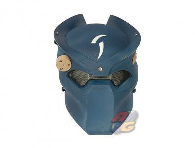 --Out of Stock--Zujizhe Scar Predator Mask with LED and Red Laser ( Blue )