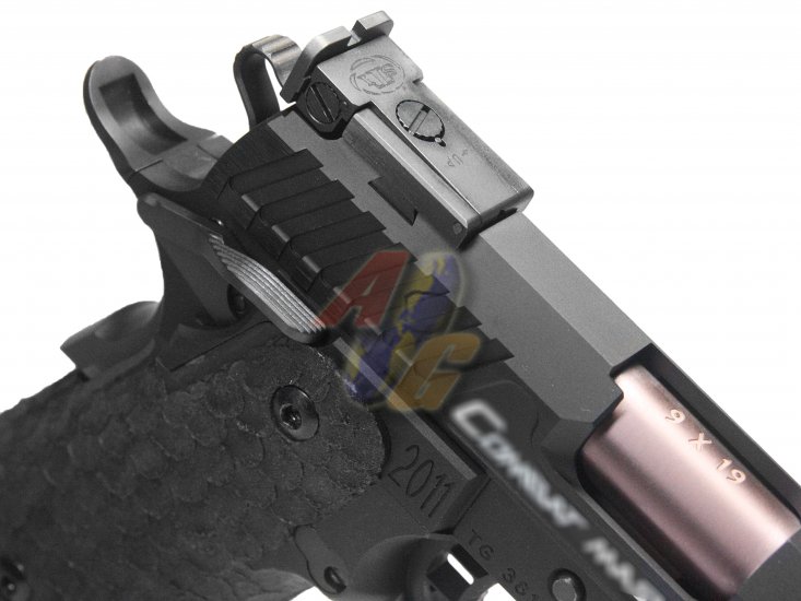 --Out of Stock--FPR JW3 Taran Tactical STI 2011 Combat Master GBB Pistol ( Steel Version/ Gold Barrel Titanium Coating ) - Click Image to Close