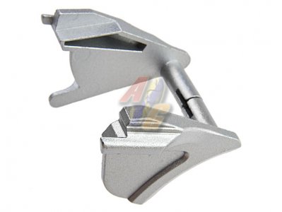 --Out of Stock--Nine Ball Custom Safety Lever For Tokyo Marui Hi-Capa Series GBB ( Double/ Silver )