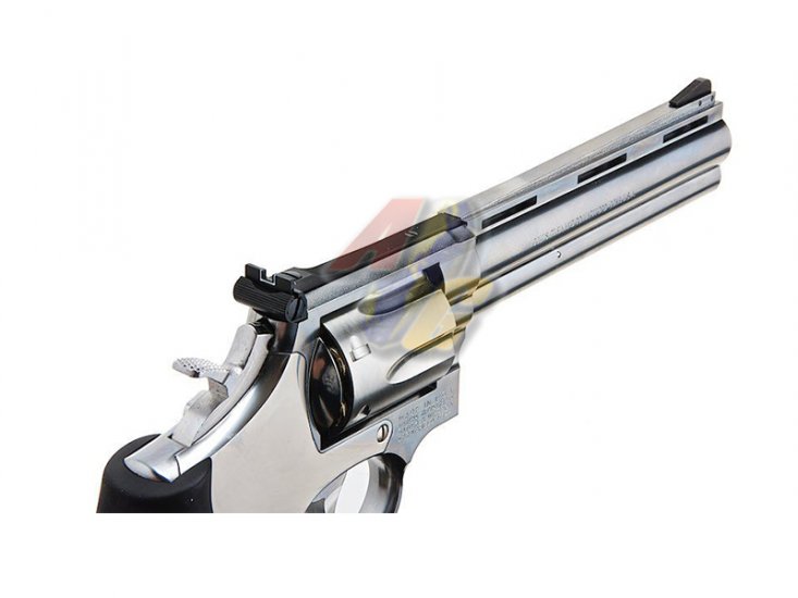 --Out of Stock--Tanaka Smolt Revolver 6 inch Stainless Gas Revolver ( Ver.3 ) - Click Image to Close