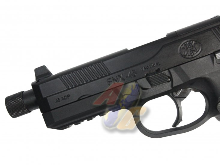 --Out of Stock--Cybergun FNX-45 Tactical Gas Pistol ( Black ) - Click Image to Close