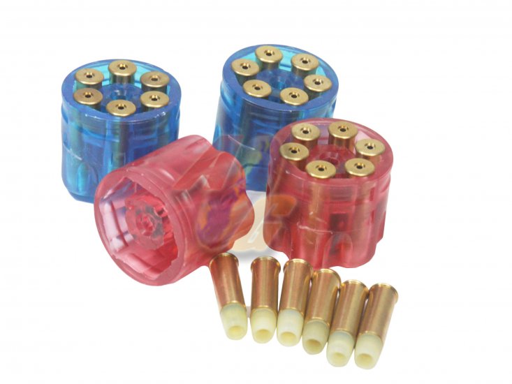 --Out of Stock--Well 6mm Shell with Cylinder For Well Webley MK VI .455 Revolver ( 24pcs Shell ) - Click Image to Close