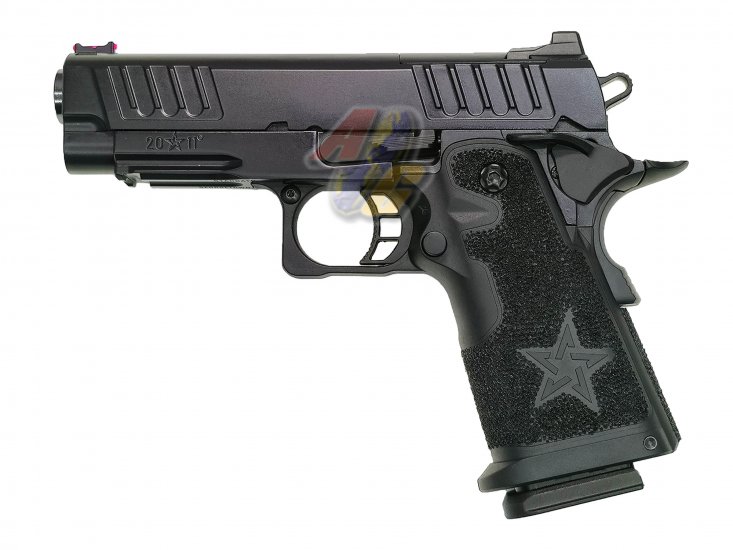 --Out of Stock--Army Staccato C2 GBB Pistol with Star Non-Slipping Grip ( Black ) - Click Image to Close