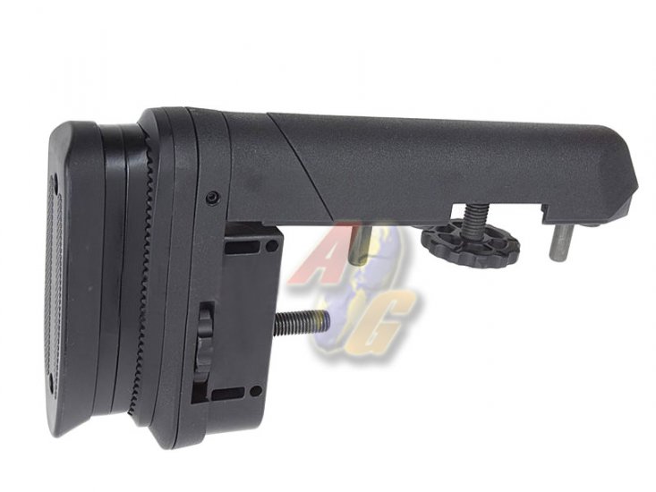 ARES Amoeba 'STRIKER' S1 Tactical Advanced Buttstock with Cheek Pad ( Black ) - Click Image to Close