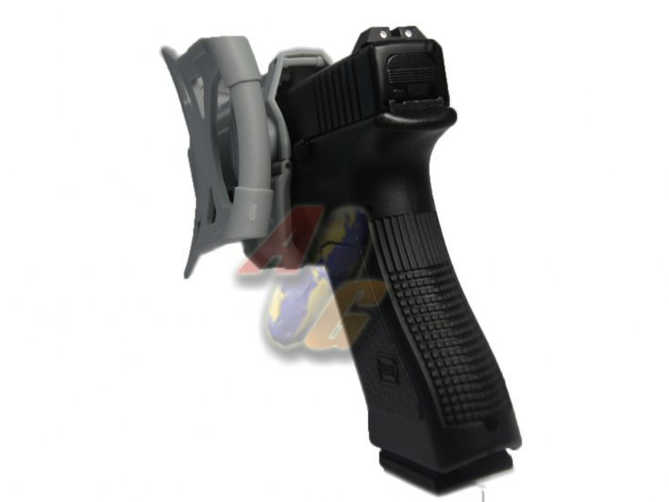 --Out of Stock--Armyforce Polymer Hard Case Movable Holster For Tokyo Marui, WE, HK G17/ G18C/ G19 Series GBB ( Oilve Drab ) - Click Image to Close