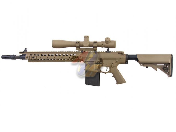 --Out of Stock--Ares SR25-M110K Sniper Rifle ( DE/ EFCS Version/ Licensed by Knight's ) - Click Image to Close