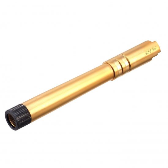 EMG/ STI DVC 3-GUN 5.4 Outer Barrel with Thread Protector ( Gold ) - Click Image to Close