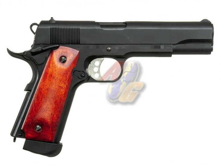 --Out of Stock--Bell M1911 Co2 Pistol ( 838MB/ Wood Grip ) - Click Image to Close