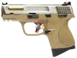 WE Toucan S AUTO T7 B with Hold GBB ( SV Slide, GD Barrel, TAN Frame )