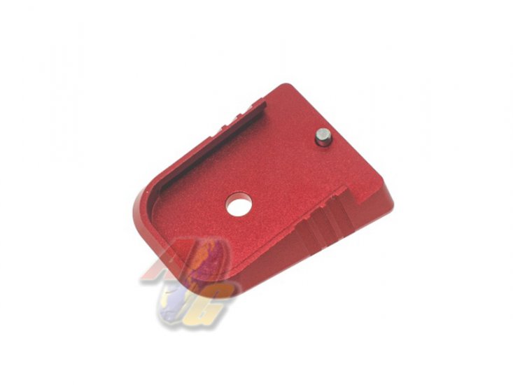 COWCOW Technology D02 Dottac Magazine Base For Tokyo Marui Hi-Capa Series GBB ( Red ) - Click Image to Close