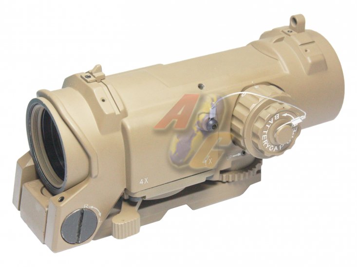 --Out of Stock--AG-K SpecterDR Style 4X Magnifier Illuminated Scope (DE) - Click Image to Close