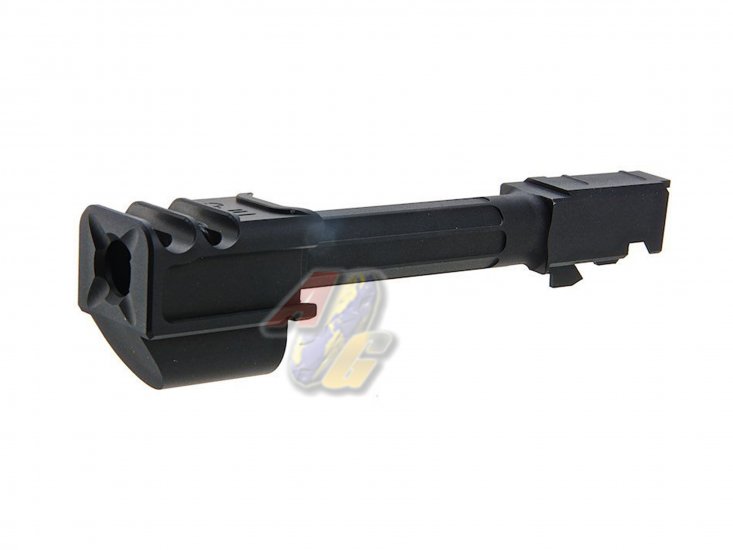 RGW A9 Style 2 Port Compensator Barrel Set For Umarex/ VFC Glock 45, 19X GBB ( BK ) - Click Image to Close