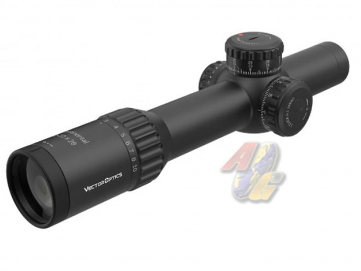 Vector Optics Continental x10 1-10x28 ED FFP Riflescope VET-RAR - Click Image to Close