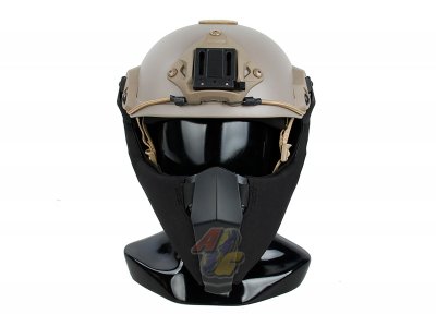 --Out of Stock--TMC MANDIBLE For OC Highcut Helmet ( BK )