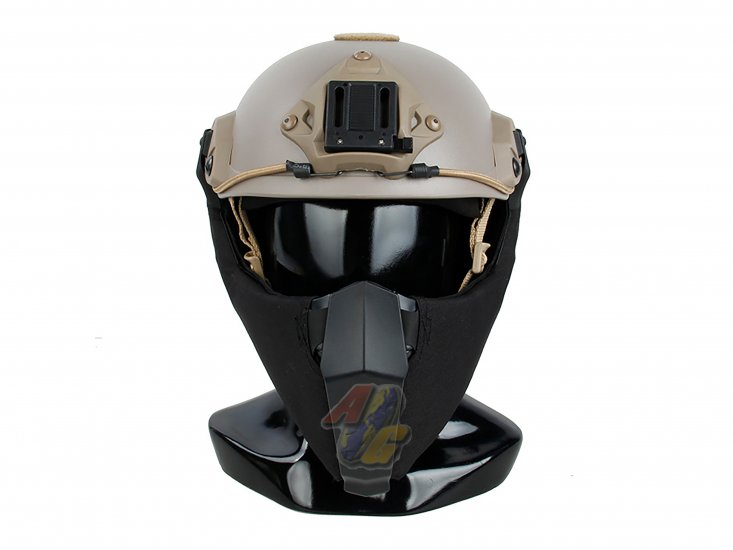 --Out of Stock--TMC MANDIBLE For OC Highcut Helmet ( BK ) - Click Image to Close
