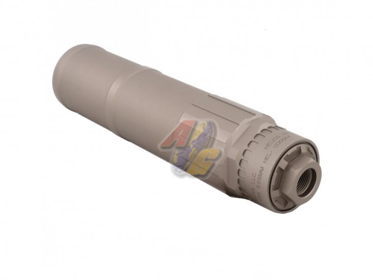 Airsoft Artisan CGS Dummy Silencer ( 14mm-/ Thaitanium Grey ) - Click Image to Close