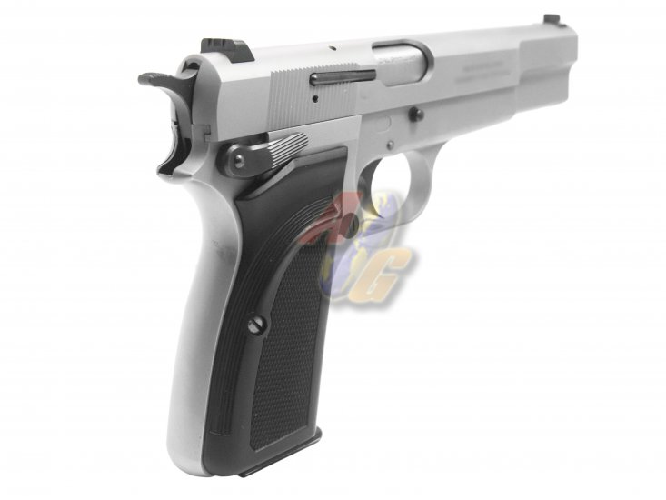 --Out of Stock--FPR FULL STEEL Browning GBB ( Silver/ Full Stainless Steel Version/ Limited Product ) - Click Image to Close