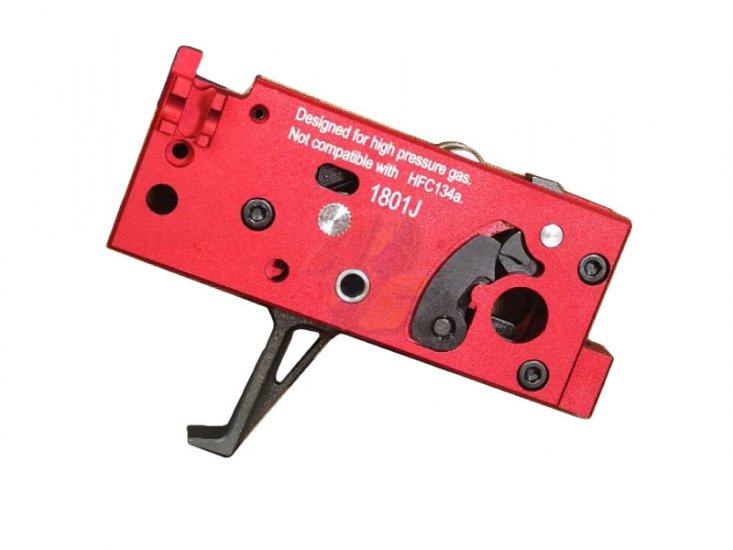 --Out of Stock--Iron Airsoft CNC Custom Adjustable Trigger Box For Tokyo Marui M4 Series GBB ( MWS ) - Click Image to Close