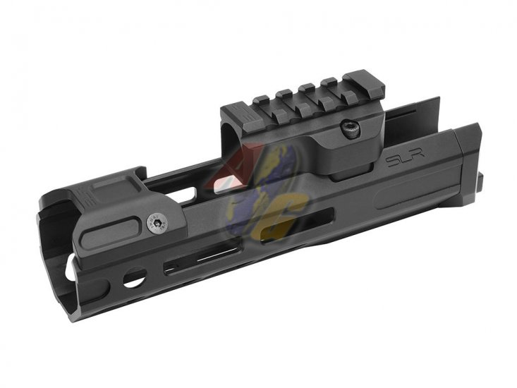 SLR Airsoftworks 6.5" Light M-Lok EXT Extended Handguard Rail For Tokyo Marui AKM GBB ( Black ) ( by DYTAC ) - Click Image to Close