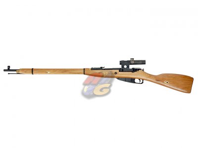 Zeta Lab Mosin Nagant Sniper Rifle Skirmish Version (Gas, Real Wood/ Full Steel/ PU Scope)