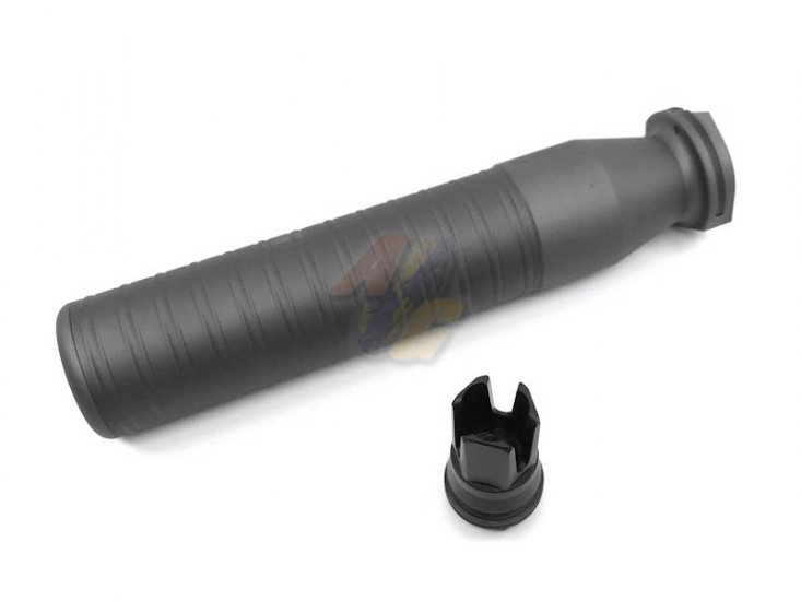Airsoft Artisan MCX 762Ti Style QD Silencer with 3 Prong Muzzle Brake - Click Image to Close
