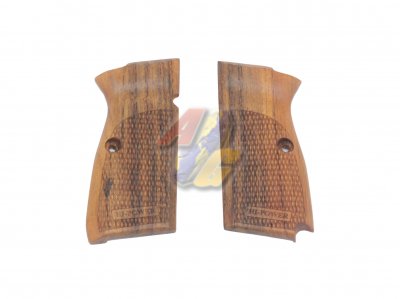 --Out of Stock--KIMPOI SHOP Browning MKIII Wood Grip For WE Browning MK3 GBB