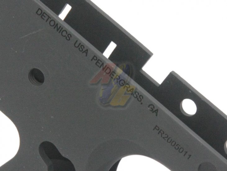 Guarder Aluminum Kit For Tokyo Marui Detonics.45 Series GBB ( Anodized Black/ Late Marking ) - Click Image to Close