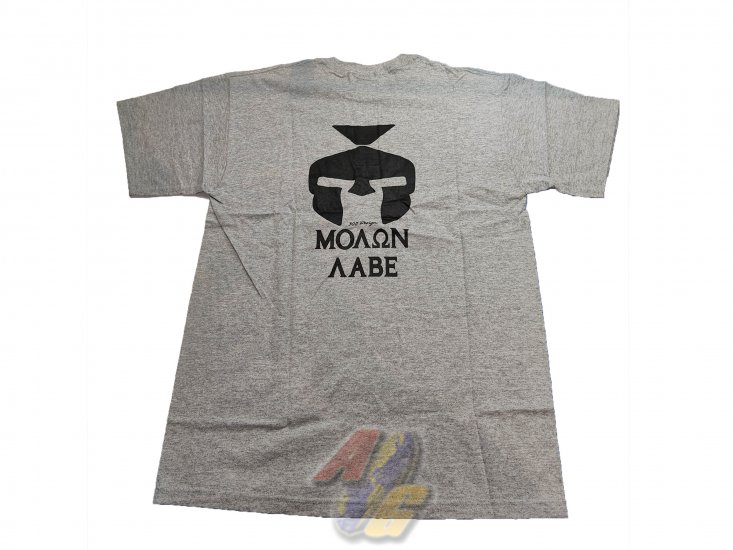 Gildan T-Shirt ( Grey, MolΩn labe, M ) - Click Image to Close
