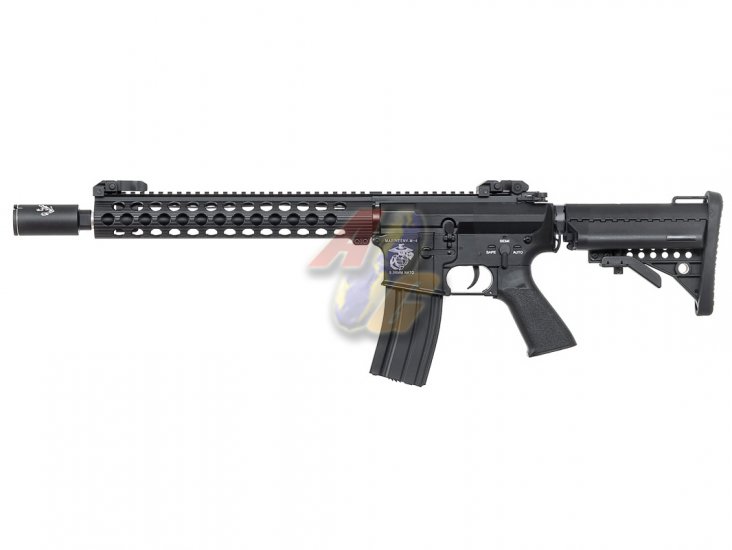 --Out of Stock--E&C Full Metal 13" Omege Handguard AEG - Click Image to Close