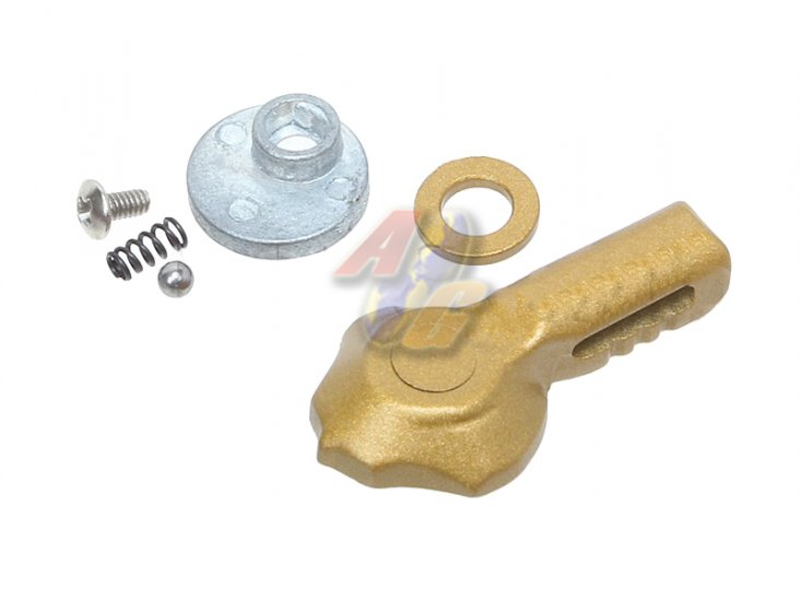 APS Phanton Short Throw Safety Selector For M4/ M16 Series AEG ( Gold ) - Click Image to Close